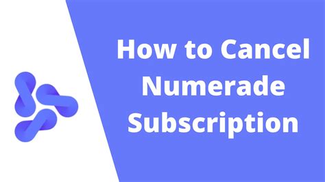 Hi everyone I need help cancelling my Numerade subscription. . How to cancel numerade subscription